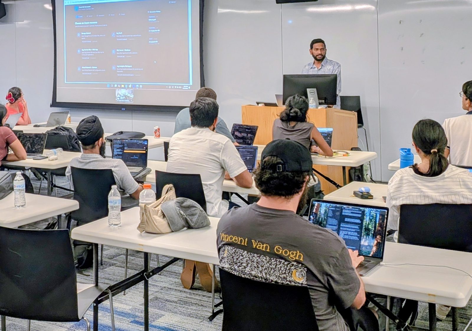 The Azure IaC Generator demo during show and tell